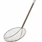 Cajun Classic 6 Inch Aluminum Cooking Skimmer Cooking Accessories