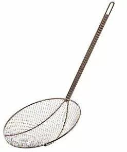 Cajun Classic 12 Inch Aluminum Cooking Skimmer