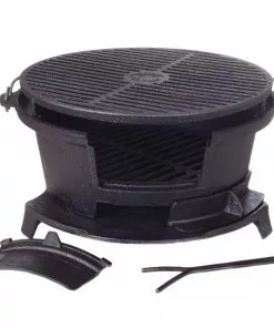 Cajun Classic Hibachi Large Cast Iron Grill