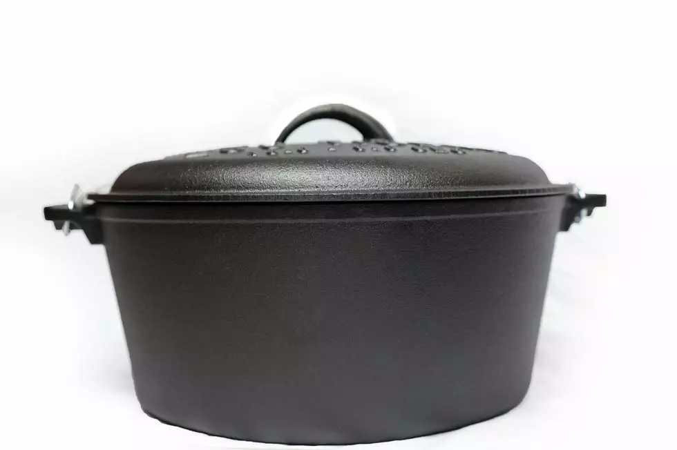 Cajun Classic Seasoned Cast Iron Dutch Oven Pot LSU Tigers- 9 Quart 2 Cajun Classic Seasoned Cast Iron Dutch Oven Pot LSU Tigers- 9 Quart