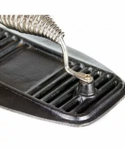 Cajun Classic Cast Iron Griddles LSU Tiger Inspired Bacon Press