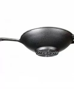 Cajun Classic Seasoned Cast Iron Wok Cast Iron Cookware