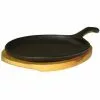 Cajun Classic Cast Iron Fajita Skillet Set Cast Iron Cookware