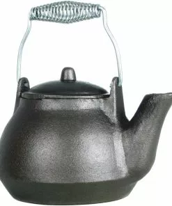 Cast Iron Cookware Cajun Classic Cast Iron Tea Kettle - 1 Quart