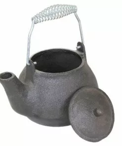 Cast Iron Cookware Cajun Classic Cast Iron Tea Kettle - 1 Quart