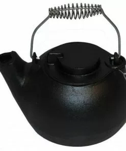 Cast Iron Cookware Cajun Classic Seasoned Large Cast Iron Teapot
