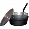 Cast Iron Cookware King Kooker Cast Iron Fish Fry Pot 6 Quart