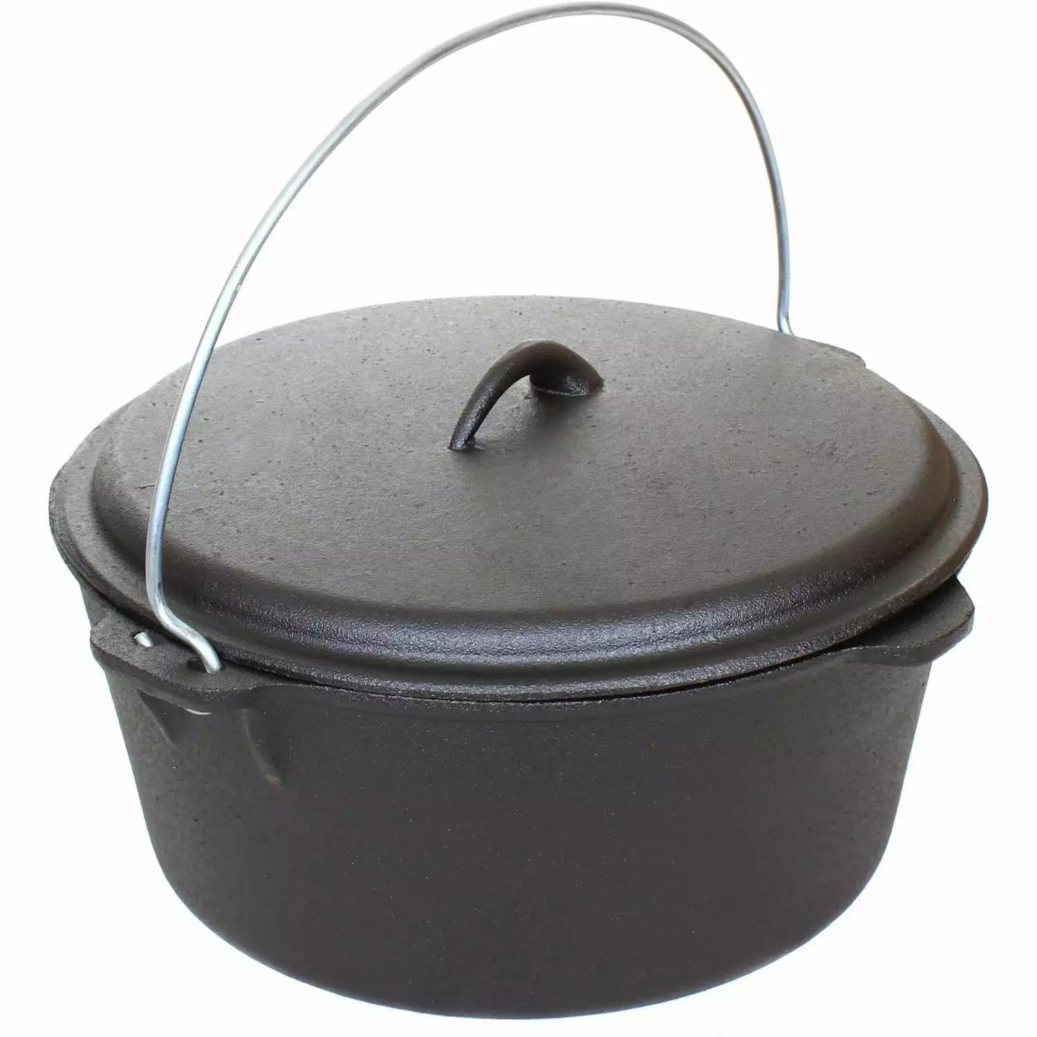 Cajun Classic Seasoned Cast Iron Dutch Oven Pot - 9 Quart 1 Cajun Classic Seasoned Cast Iron Dutch Oven Pot - 9 Quart