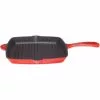 Cajun Classic Red Enamel Grill Pan Skillet