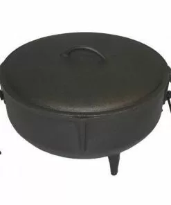 Cajun Classic Seasoned Jambalaya Pot 5 Gallon With Cast Iron Lid Cast Iron Cookware