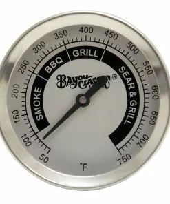 Grill Accessories Bayou Classic Cypress Grill Thermometer