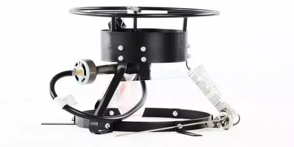 King Kooker Bolt Together Portable Propane Cooker With Flat Top 1 King Kooker Bolt Together Portable Propane Cooker With Flat Top