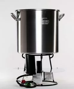 King Kooker Outdoor Double Jet Cooker Kit With 60 Quart Aluminum Pot