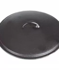 Cajun Classic Seasoned Cast Iron Lid - 15 Inch