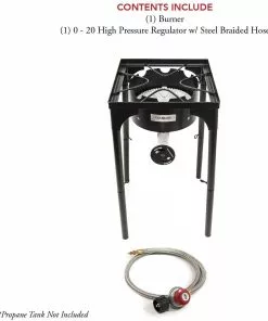 Cajun Outdoor Cooking Height Adjustable Banjo Burner