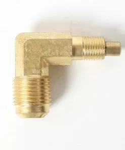 Cajun Outdoor Cooking 90 Degree Male Flare Burner Brass Fitting Propane Parts