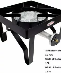 Cajun Outdoor Cooking Heavy Duty Large Pot Outdoor Propane Burner Brew Burners