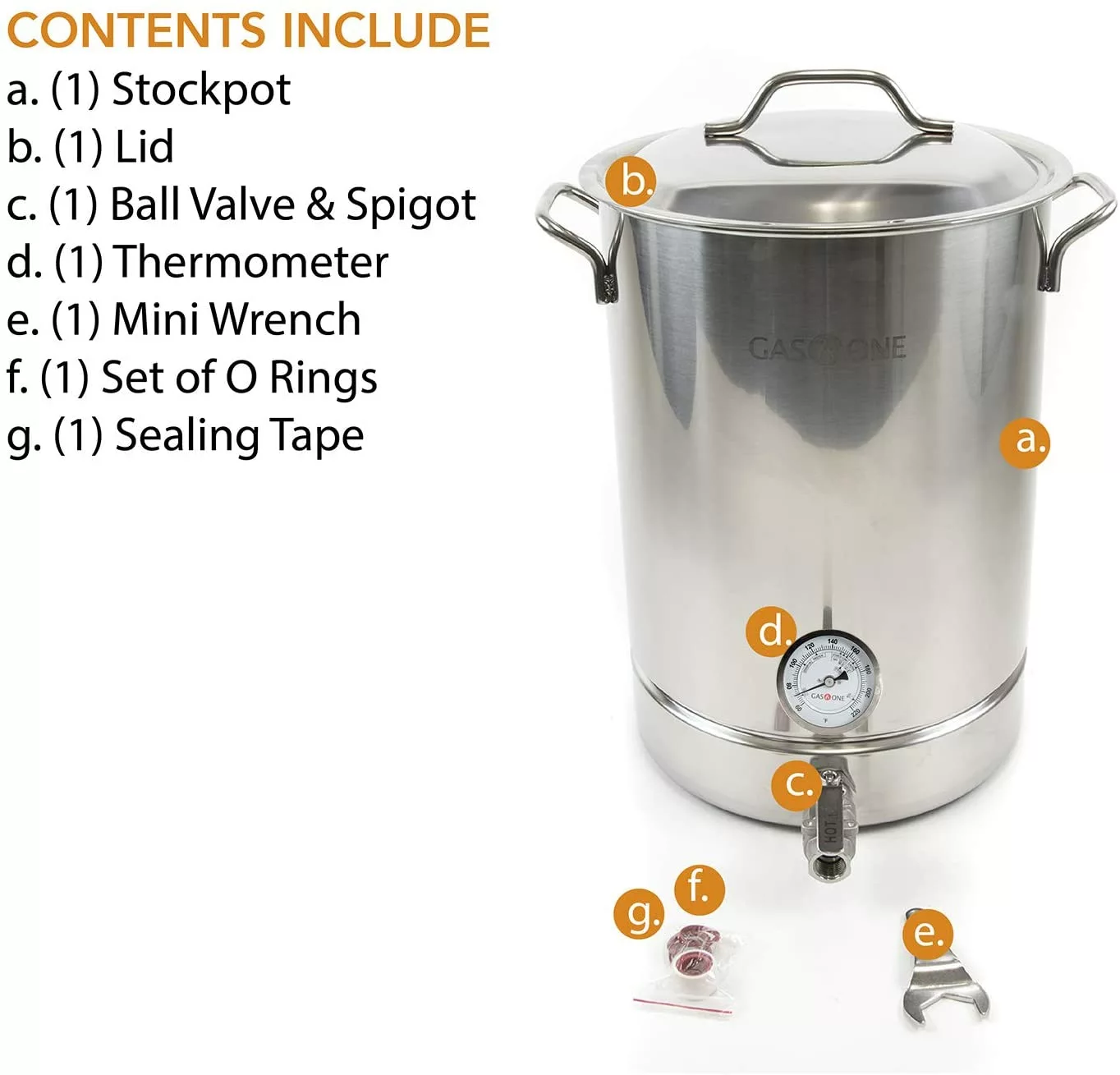 Cajun Outdoor Cooking 10 Gallon Brew Pot Kit 5 Cajun Outdoor Cooking 10 Gallon Brew Pot Kit