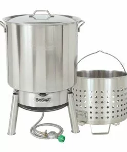 Bayou Classic Seafood Steamer Kit Propane Burners