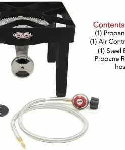 Cajun Outdoor Cooking Heavy Duty Large Pot Outdoor Propane Burner Brew Burners