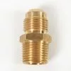 Cajun Outdoor Cooking Propane Parts Hose To LP Regulator Male / Male Brass Fitting
