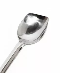 McWare Stainless Steel Cooking Spoons Stainless Steel Roux Spoon 15 Inch