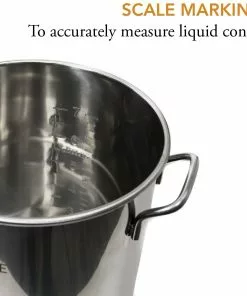 Cajun Outdoor Cooking 8 Gallon Stainless Steel Stock Pot With Spigot Brew Pots 11 Cajun Outdoor Cooking 8 Gallon Stainless Steel Stock Pot With Spigot Brew Pots