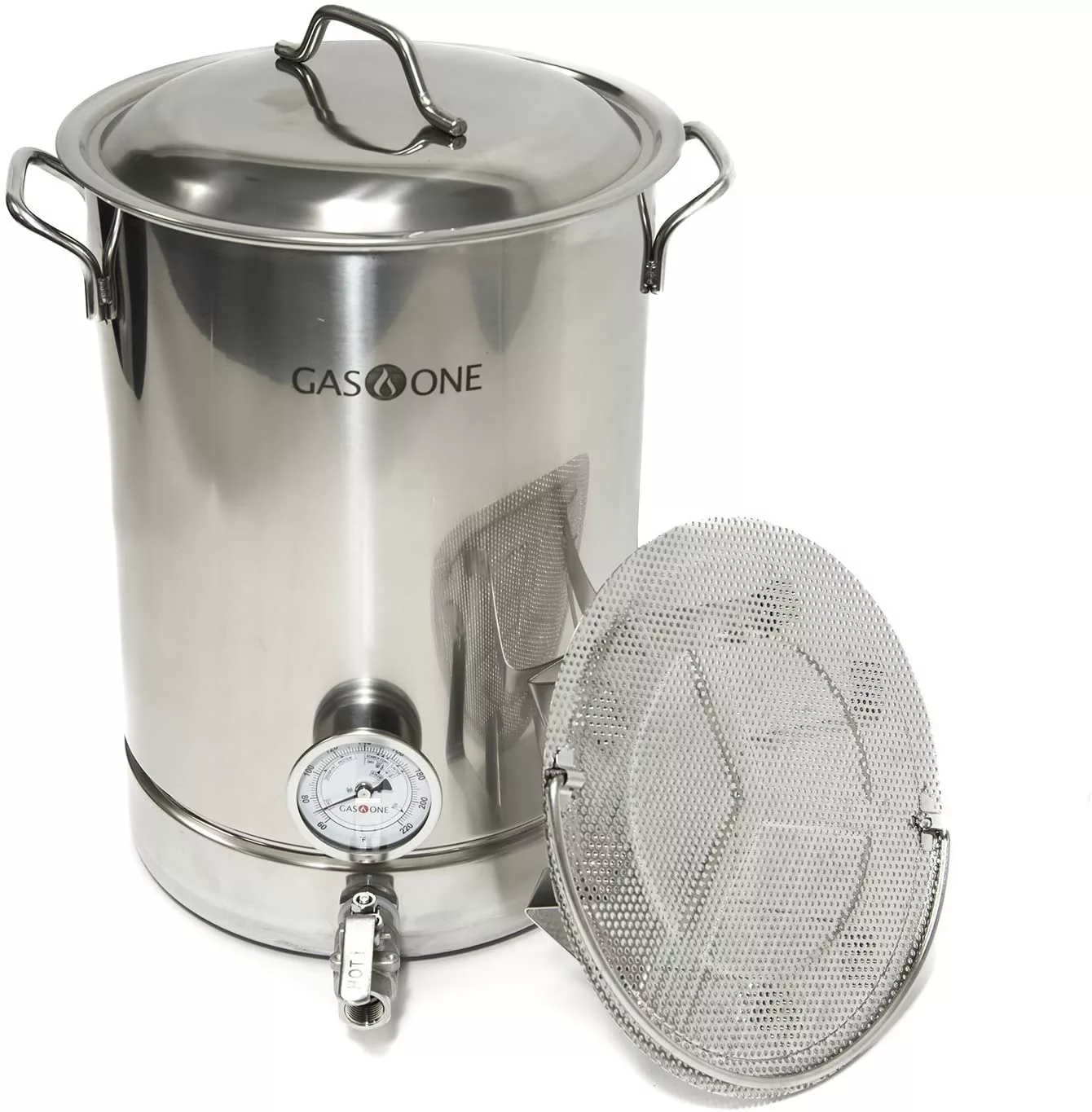 Cajun Outdoor Cooking 8 Gallon Stainless Steel Stock Pot With Spigot Brew Pots 2 Cajun Outdoor Cooking 8 Gallon Stainless Steel Stock Pot With Spigot Brew Pots