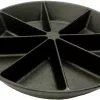 Bayou Classic Cast Iron 10 Inch Wedge Cornbread Skillet
