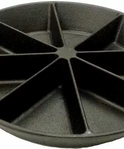 Bayou Classic Cast Iron 10 Inch Wedge Cornbread Skillet