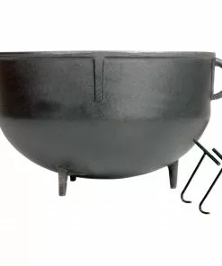 Cast Iron Cookware Cajun Classic Seasoned Jambalaya Pot 10 Gallon