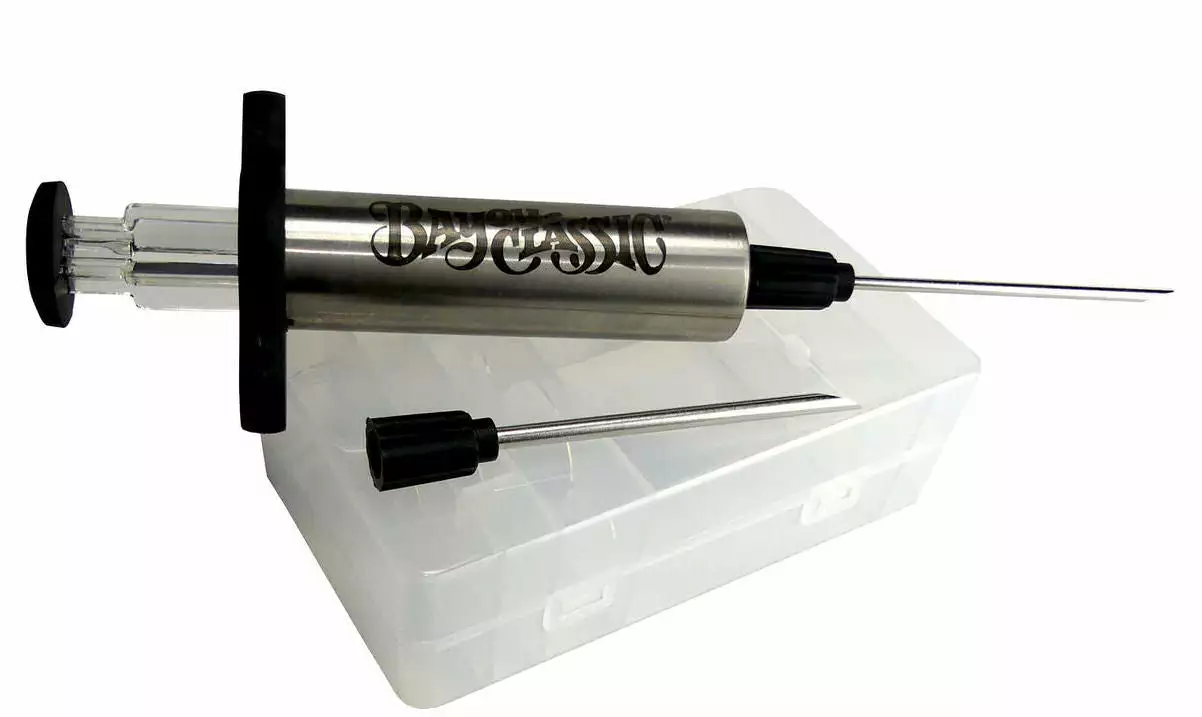 Bayou Classic Stainless Steel Seasoning Injector 1 Bayou Classic Stainless Steel Seasoning Injector