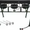King Kooker Heavy Duty Triple Burner Outdoor Cooker Propane Burners