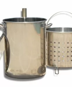 King Kooker Stainless Steel Oil Free Turkey Fryer Pot Turkey Fryers