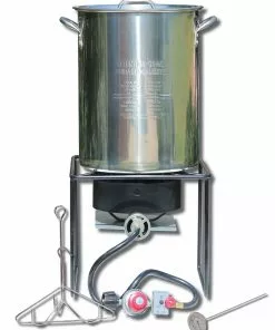 King Kooker Aluminum Steel Turkey Cooker Kit