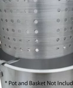 King Kooker Cooking Accessories Aluminum Strainer Rack For Draining Large Baskets