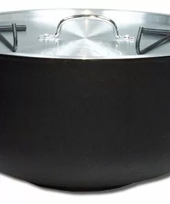 King Kooker 4 Gallon Cast Iron Jambalaya Pot Cast Iron Cookware