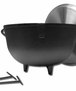 King Kooker 10 Gallon Cast Iron Pot
