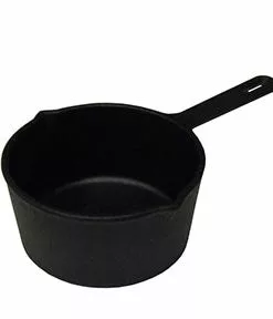 King Kooker Pre-Seasoned Cast Iron Pot With 2 Pour Spouts
