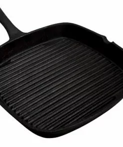 King Kooker Square Cast Iron Griddle Skillet Cast Iron Cookware