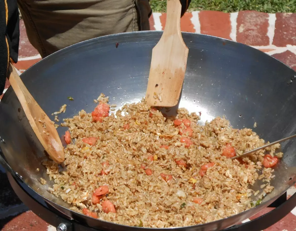 King Kooker Stainless Steel Wok 3 King Kooker Stainless Steel Wok