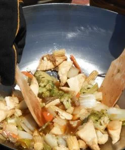 King Kooker Stainless Steel Wok 7 King Kooker Stainless Steel Wok