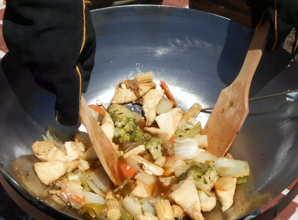 King Kooker Stainless Steel Wok 4 King Kooker Stainless Steel Wok