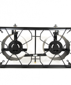 Cajun Outdoor Cooking Propane Burners High Pressure Double Fry Burner