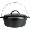 Cast Iron Cookware Cajun Classic Cast Iron Dutch Oven Pot - 2 Quart