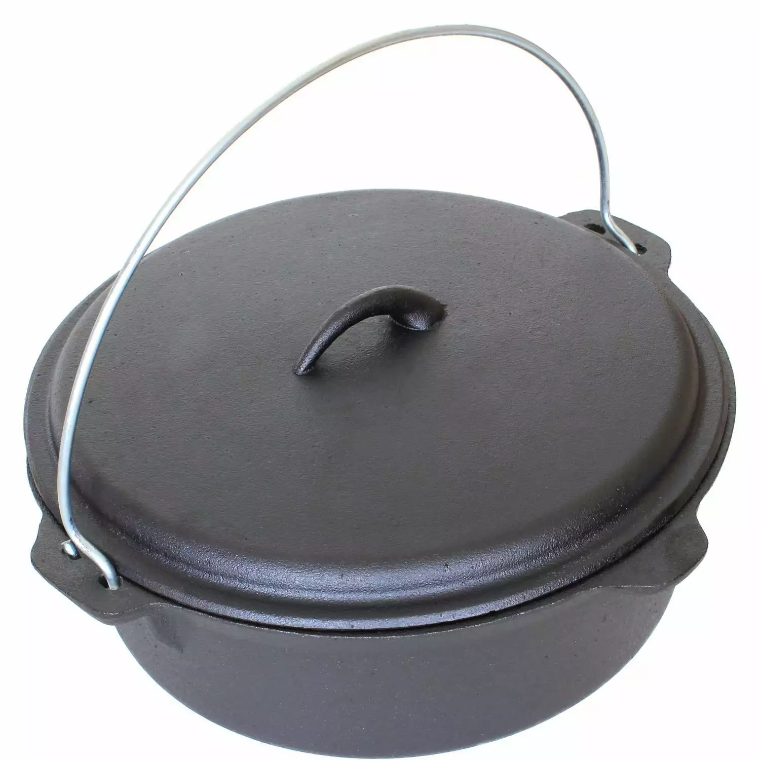 Cast Iron Cookware Cajun Classic Seasoned Cast Iron Dutch Oven Pot - 6 Quart 1 Cast Iron Cookware Cajun Classic Seasoned Cast Iron Dutch Oven Pot - 6 Quart