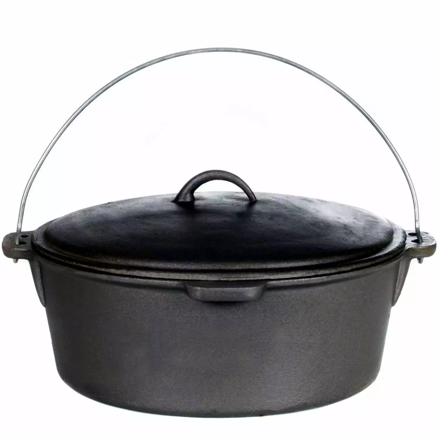 Cast Iron Cookware Cajun Classic Seasoned Cast Iron Dutch Oven Pot - 20 Quart 1 Cast Iron Cookware Cajun Classic Seasoned Cast Iron Dutch Oven Pot - 20 Quart