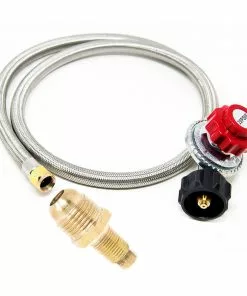 Cajun Outdoor Cooking 4 Foot High Pressure Propane Regulator Kit Propane Parts
