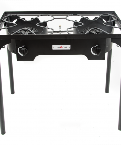 Cajun Outdoor Cooking Propane Burners High Pressure Double Fry Burner