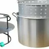 King Kooker Outdoor Double Jet Cooker Package With 120 Quart Aluminum Pot Stock Pots